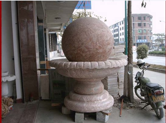 广州汉白玉喷泉*林园石雕*大型喷泉*流水喷泉*风水球喷泉*风水球