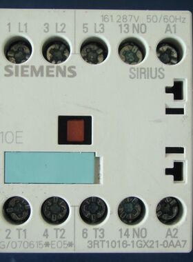 西门子 SIEMENS 控制接触器3RT1016-1GX21-0AA7