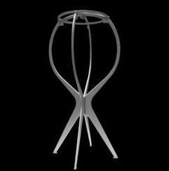 秀发如云屋时尚假发简易置放发架(组装版)