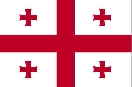 5号五号格鲁吉亚国旗【五洲旗业】1号2号3号4号6号7号8号国旗