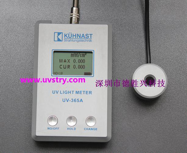 检测UV LED光源涂装固化设备UV能量计，KUHNAST 库纳斯特UV功率计