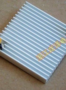 进口AAVID 散热片39.5*39.5*6.5mm带导热贴两对角距离46mm