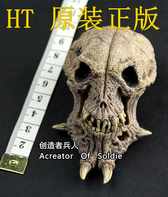 森哥 1:6  兵人 HT 2011会场版铁血战士 头骨 做工精致