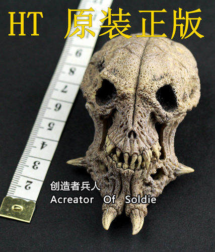 森哥 1:6  兵人 HT 2011会场版铁血战士 头骨 做工精致