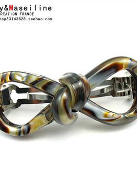 法国韦妮Maseiline发饰正品 顶夹 发夹 马尾夹 8色选小号M004包邮