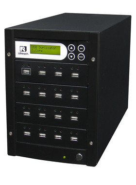 台湾佑华 UB-BK161  USB拷贝机 一拖15 功能：U盘读写速度检测，扩容盘检测，坏道检测 速度：33MB/S 含税