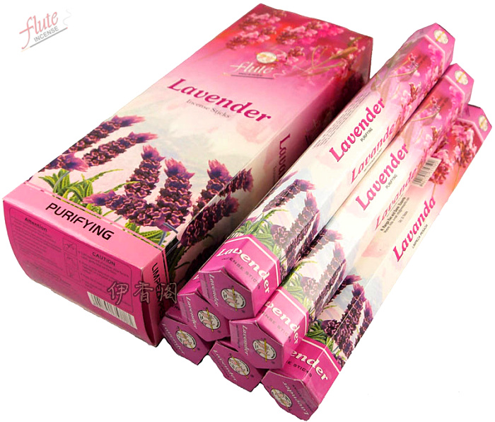 flute印度香 正品新款 进口家庭室内用 香薰香料 辅助睡眠 薰衣草