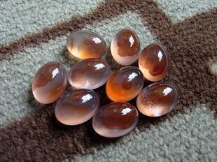 正品AAAAA纯天然紫玉髓/红朱砂玉髓/戒面/裸石/镶嵌戒指