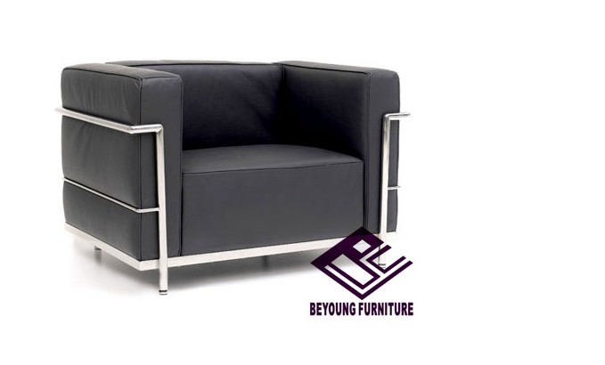 现代经典安乐lc3sofa真皮沙发