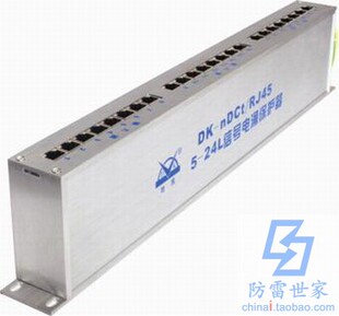 RJ45浪涌保护器防雷器SPD nDCt 可议价 24口DK 地凯DK网络机架式