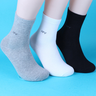 纯棉袜 春秋款 棉袜男式 袜子男全棉袜 包邮 男袜 袜子10双 中筒袜子