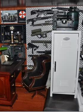 hottoys ht 1:6生化危机stars办公室场景全套可询价RPD克里斯里昂