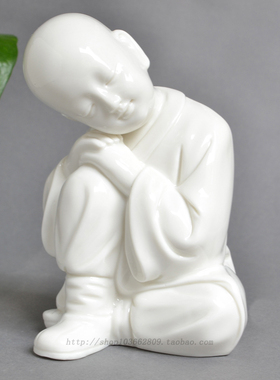 陶瓷工艺品摆件小沙弥