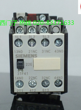 原装正品 西门子 交流接触器 22E 3TF41 22-OX 2NO+2NC 110V/220V
