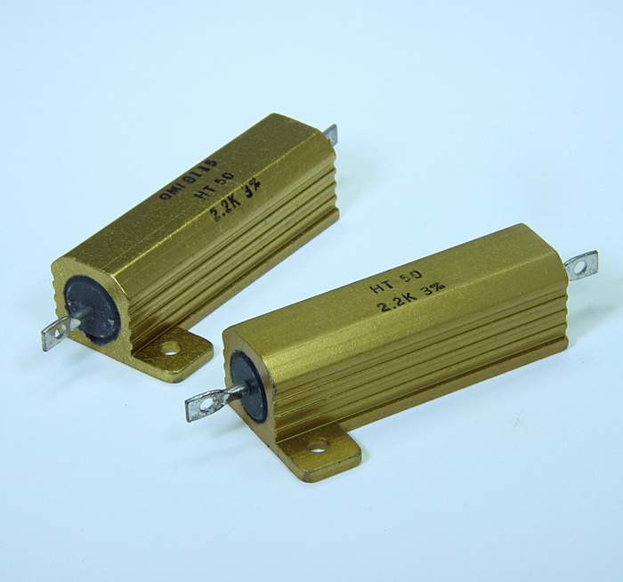 进口墨西哥 2.2K 50W Arcol HT50 铝壳线绕电阻 2K2