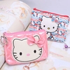 Clearance Korea Japan Hello Kitty lovely Cartoon zipper lady coin purse Korean coin bag
