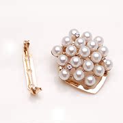 Bags email smiling Crystal rhinestone brooch women''s high-end brooch pin dual-use Korean brooch Korea jewelry women