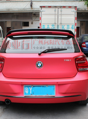 宝马1系F20 AC款碳纤尾翼BMW 120i118i116i rear trunk spoiler