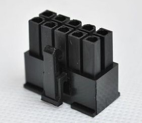 海韵X750 X650 等 模块化电源线接口 10pin 公头 黑色