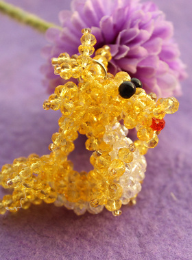 摆客帝国 水晶串珠挂件  十二生肖之飞龙在天  钥匙扣  包挂 车挂