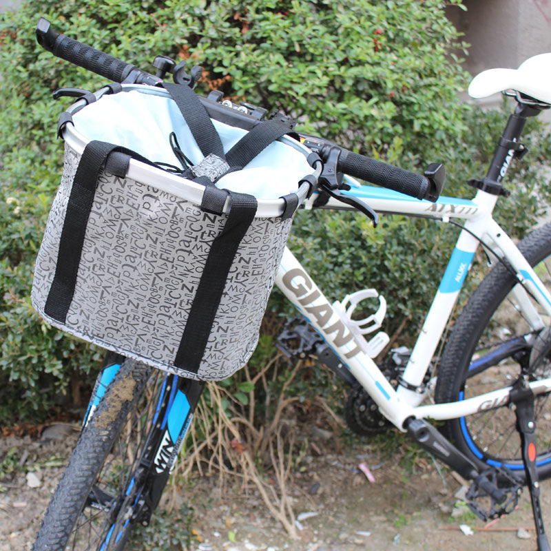 Panier pour vélo JAKROO en toile - Ref 2263033 Image 3