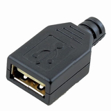 USB Plug Diy Подключающий подключаемый заглушка -ин -в сварке USB -сварку/заголовок проводки/оболочка/мать головка