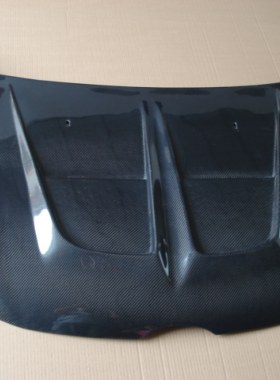 福特嘉年华汽车09-12款改装开孔款碳纤维机盖 引擎盖 头盖