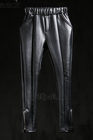 Pantalon cuir homme - Ref 1484161 Image 1