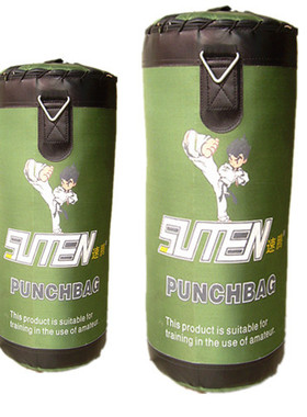 速腾*90厘米高绿牛津沙袋*训练沙袋*实心拳击沙袋*搏击散打沙包