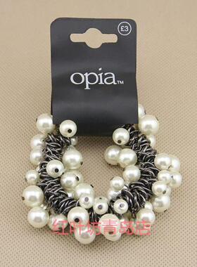 外贸饰品  OPia tm 新款珍珠手链冲皇冠特价
