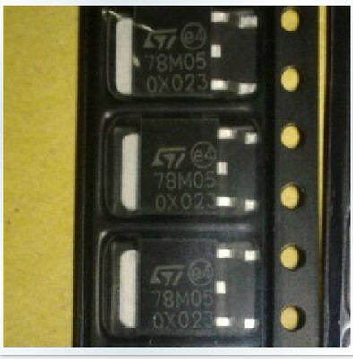 全新现货 ST品牌 三端稳压IC芯片 78M05 TO-252 封装 一盘2500PCS