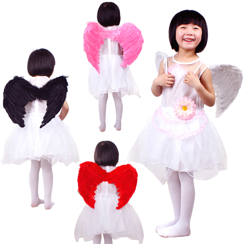 Tình yêu mới lạ giả trang cung cấp bên cung cấp hiệu suất cung cấp lông cánh thiên thần cánh kèn 125 - Sản phẩm Đảng / Magic / Hiệu suất đồ hóa trang siêu nhân gao	
