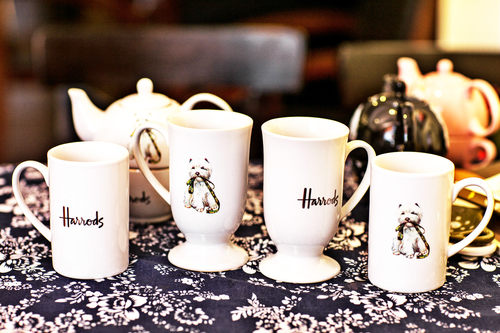harrods英国茶壶情侣杯