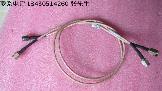 进口拆机 DC-6GHz SMA公-SMA公 50厘米 RF 高频同轴测试电缆跳线 质量包好，包能用  可提供详细测试图。请看以下。  跳线长度：50cm 工作频率：DC-6GHz 跳线接头： SMA公-SMA公  有不锈钢/镀金