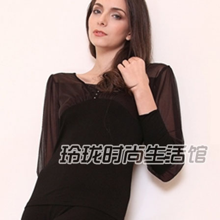 新款特惠 正品欧林雅欧林雅竹纤维舒柔女士单衣/打底衣FY102