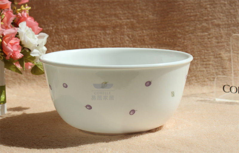 专柜正品 美国康宁玻璃餐具 紫莓 900ML面碗/带底面碗 428/428F