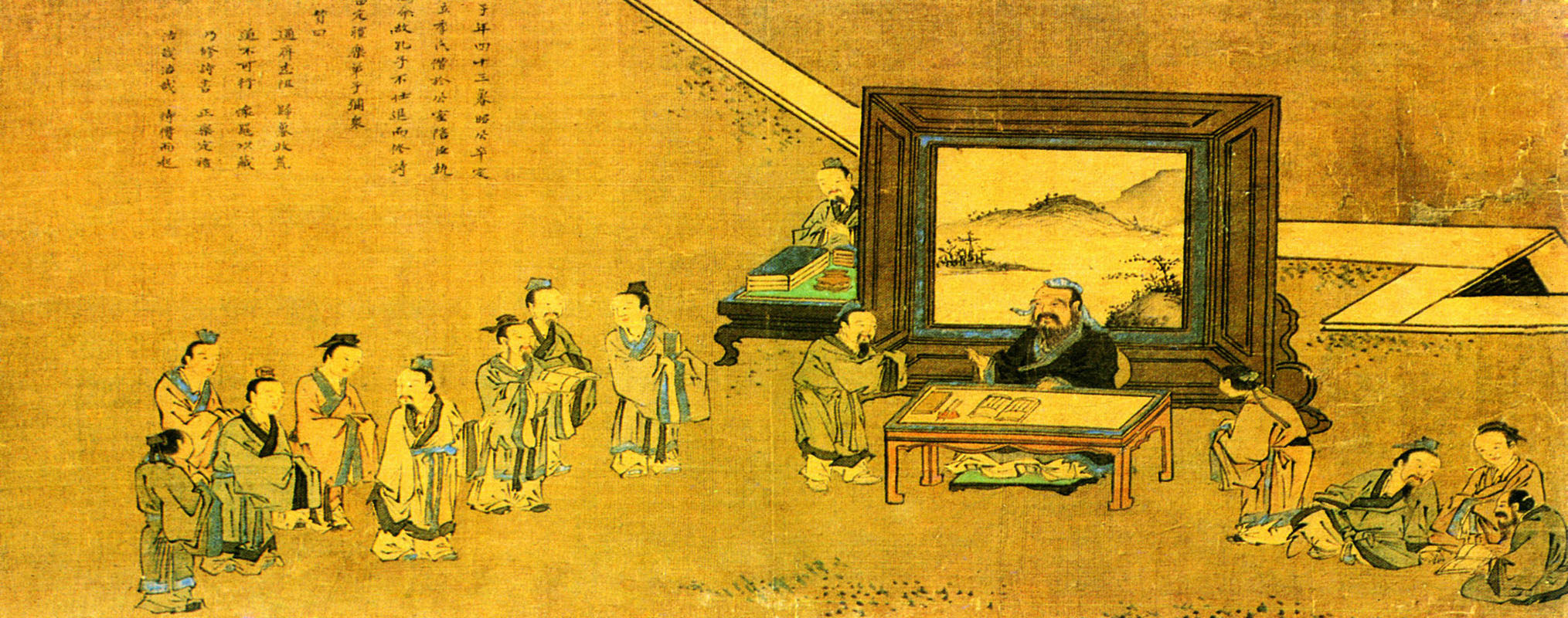 587海报印制海报展板素材306国学学堂图