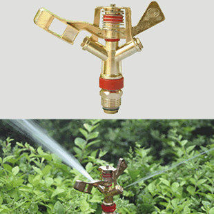 4分园林喷头DN15锌合金不可控摇臂草坪/草地喷头360度旋转洒水器