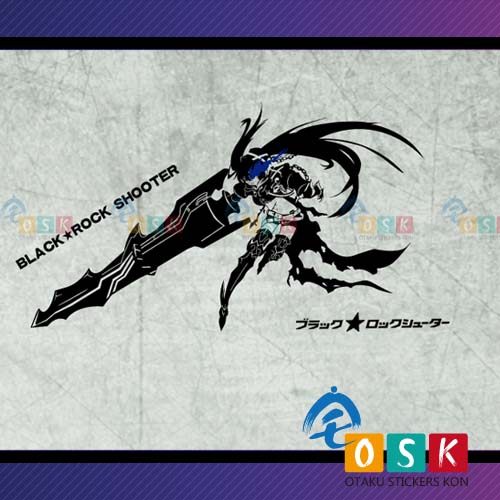 狂化黑岩射手 ibrs 动漫 墙贴 壁贴 贴纸 车贴 模型店面贴