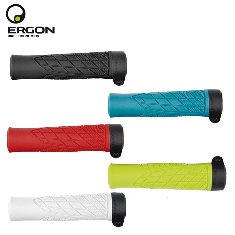 Poignées de vélo ERGON - Ref 2336349 Image 1