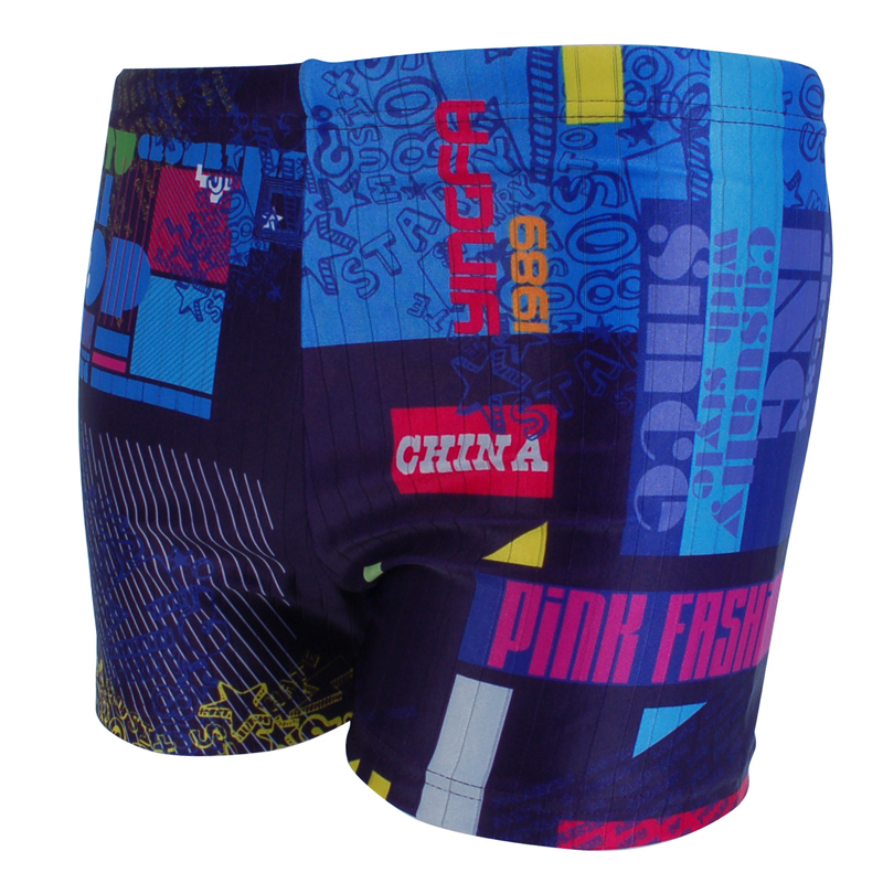 yingfa英发泳裤男士休闲健身款平角游泳裤Y3325/S-XXL