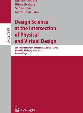 【预订】Design Science at the Intersection o...