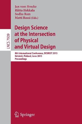 【预订】Design Science at the Intersection o...