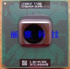皇冠！Intel Core2 Duo Intel 酷睿2双核 T7300 正式版965Intel