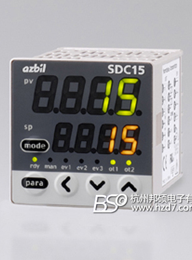 日本山武azbil SDC15 C15MTV0TA0100数字显示调节器