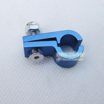 3/8汽油铝管固定卡子/卡箍/分离器Billet Aluminum Line P Clamp