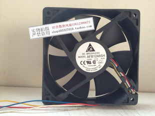 机箱风扇 48V 12CM PWM温控风扇AFB1248SH 0.21A 12025 台达