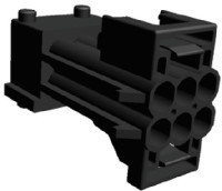 TE Connectivity 连接器 矩形外壳  插头 6P 1-965426-1