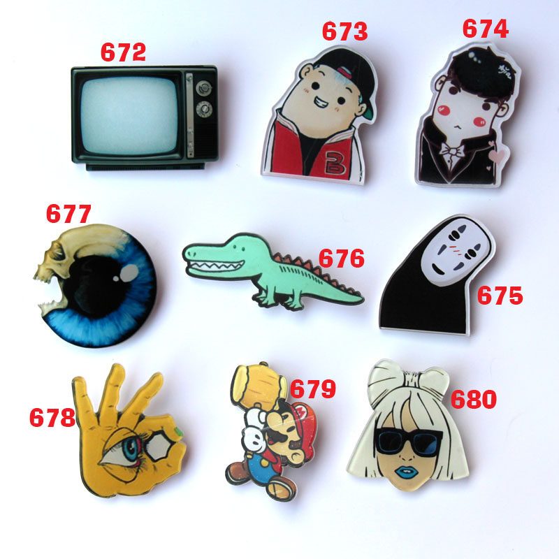 Broche en plexiglas - Ref 1181621 Image 1