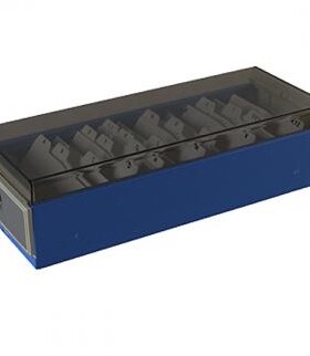 益而高名片盒818L （可装700张）